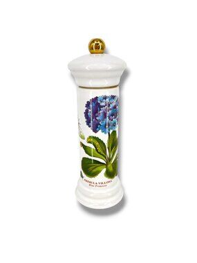 Portmeirion Botanic Garden Blue Primrose Pepper Mill Grinder 7”
